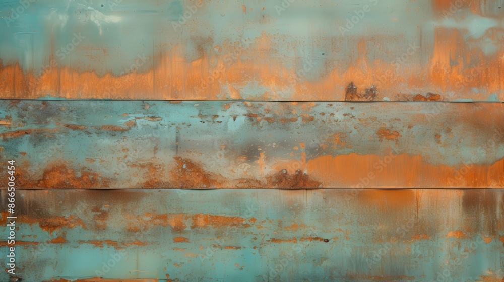 Abstract Rusted Metal Texture