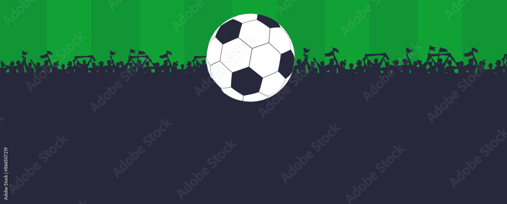 Soccer theme sport background vector art Soccer theme sport background vector art