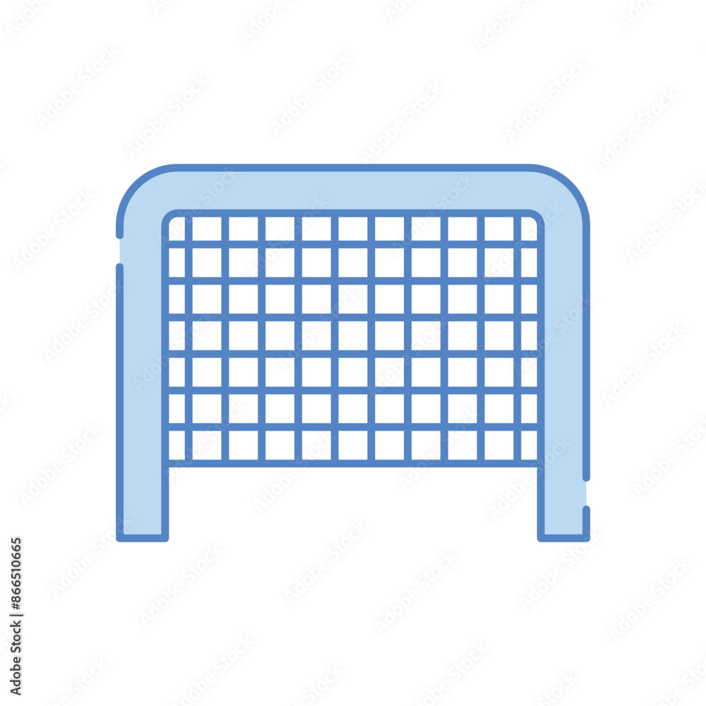 Hockey net vector icon Hockey net vector icon