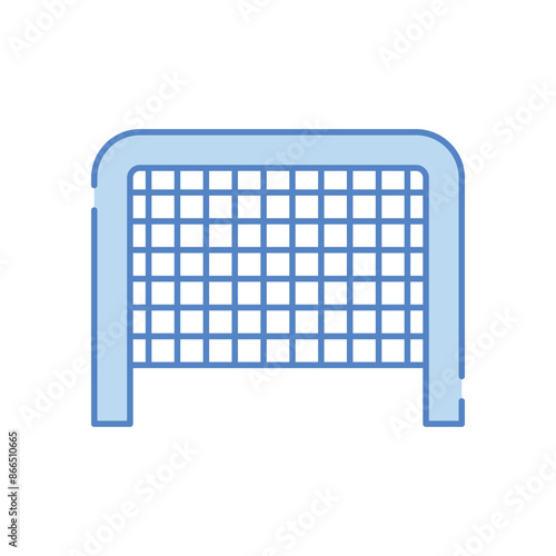 Hockey net vector icon