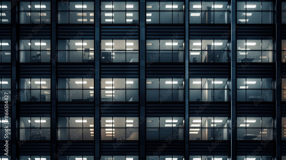 Office Building at Night