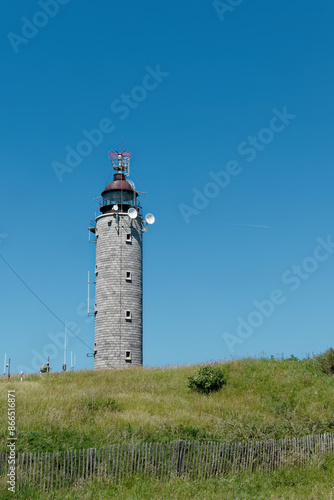 Sémaphore au cap Gris Nez sur la côte d'opale dans le Pas-de-Calais. France photo