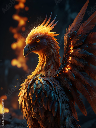 Profile of a Phoenix © Ambient Sanctuary