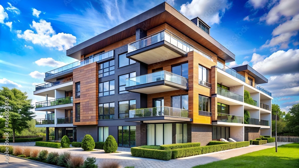 Immeuble d'habitation modernes Immeuble d'habitation modernes