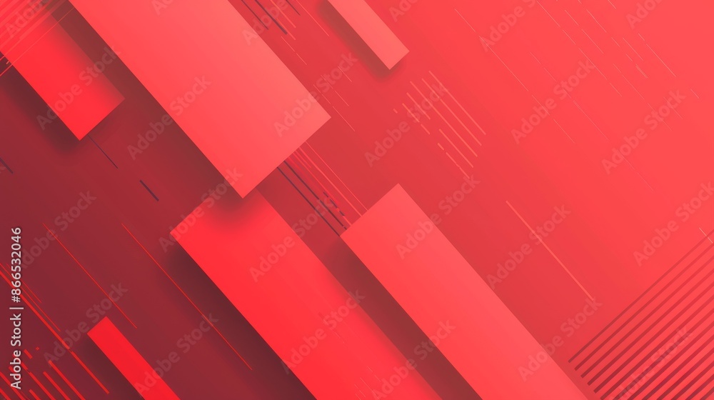 a red background with simple rectangles line different sizes a red background with simple rectangles line different sizes