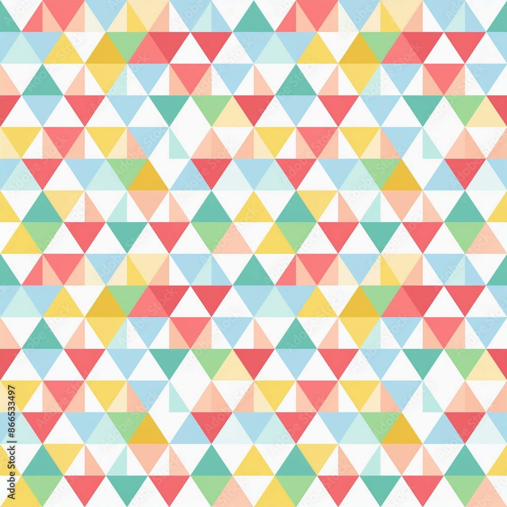 seamless square background of many coloured triangle seamless square background of many coloured triangle