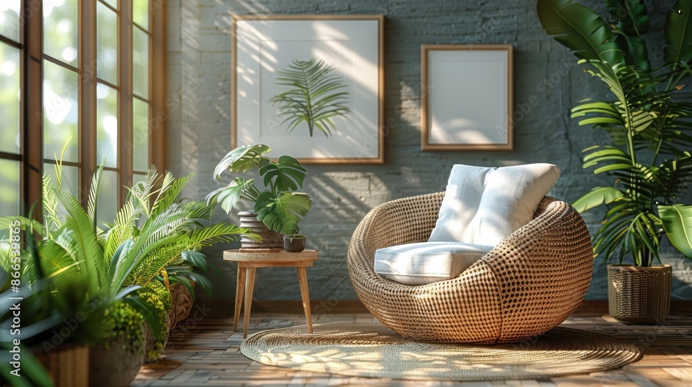 Obraz premium living room interior