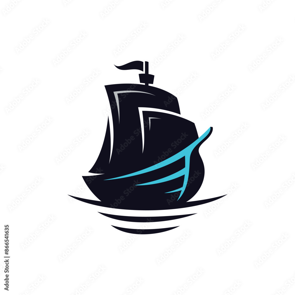 Sail Boat Logo Design Sail Boat Logo Design