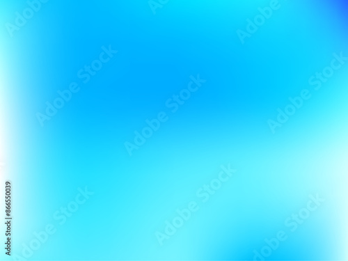 Blue Blurred pattern.  Grad...
