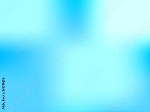 Blue Blurred pattern.  Grad...