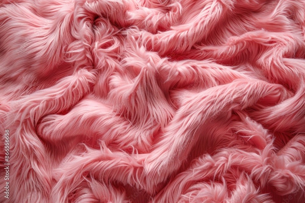 A pink fur texture with a lot of hair A pink fur texture with a lot of hair