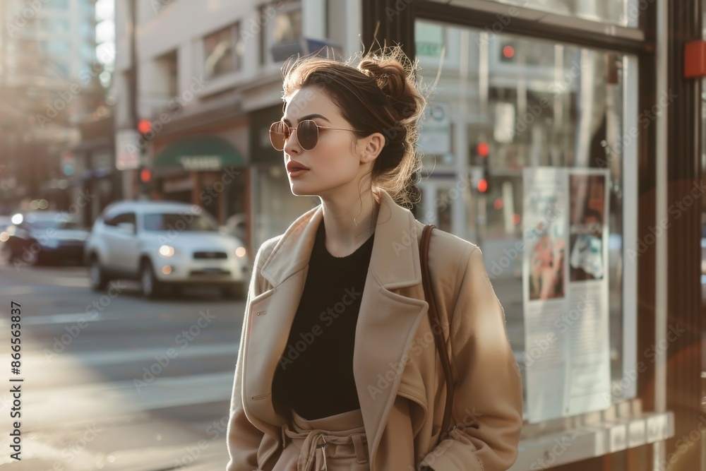 Fototapeta premium fashionable woman