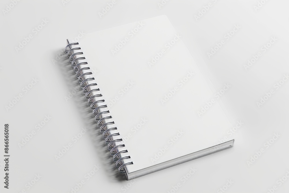 An isolated white paper cover mockup template isolated on a transparent background. An isolated white paper cover mockup template isolated on a transparent background.