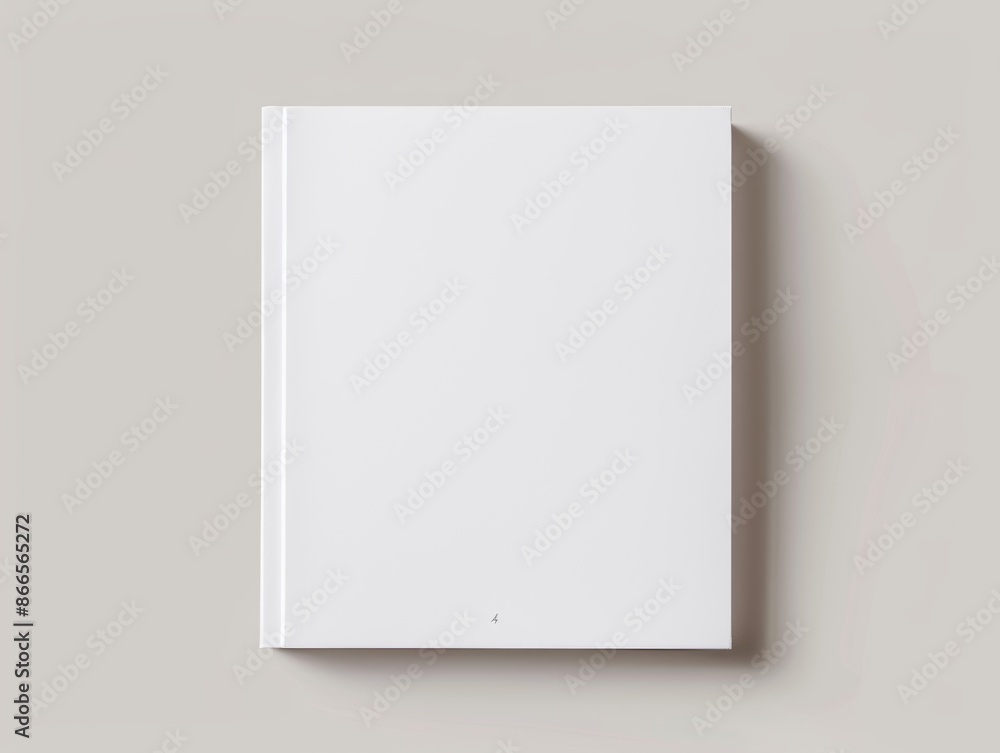 The mockup features a gray background and a blank square business card The mockup features a gray background and a blank square business card