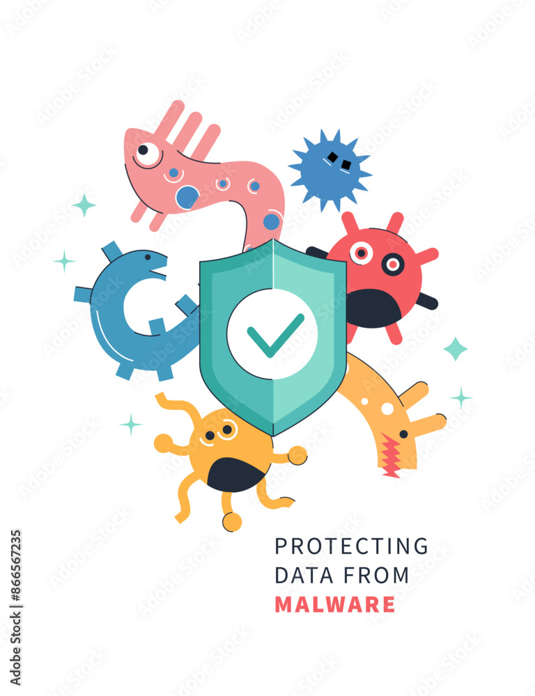 Protecting Data from Malware and Spam. Cybersecurity Awareness Protecting Data from Malware and Spam. Cybersecurity Awareness