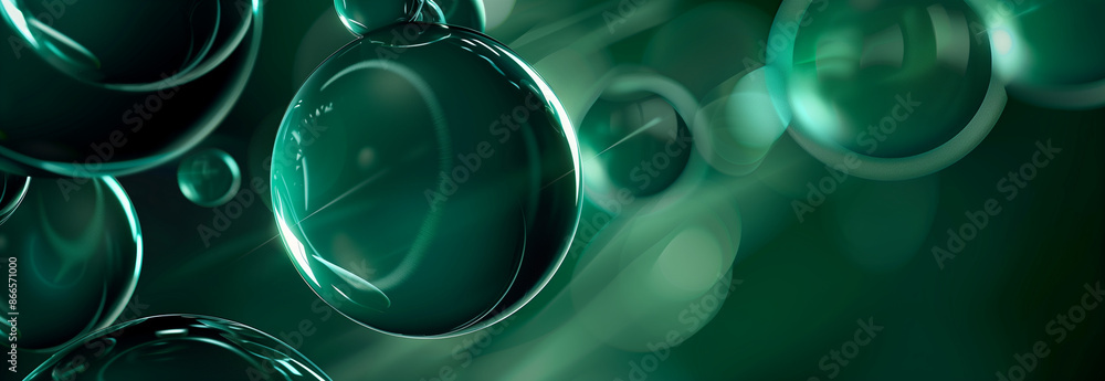 dark green sphere gradient background dark green sphere gradient background