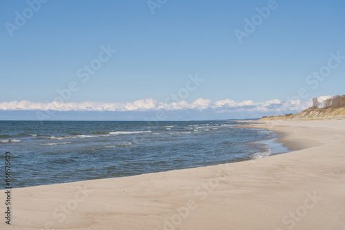 The Baltic sea. Kurshskaya Kosa. Curonian Spit. © Mary Pain