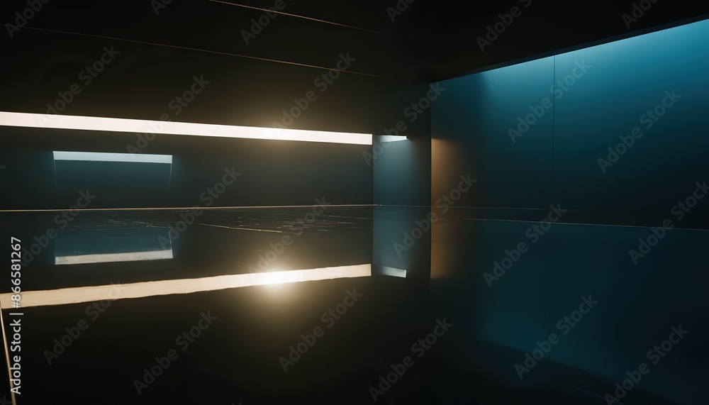 Glowing streaks on dark background Glowing streaks on dark background