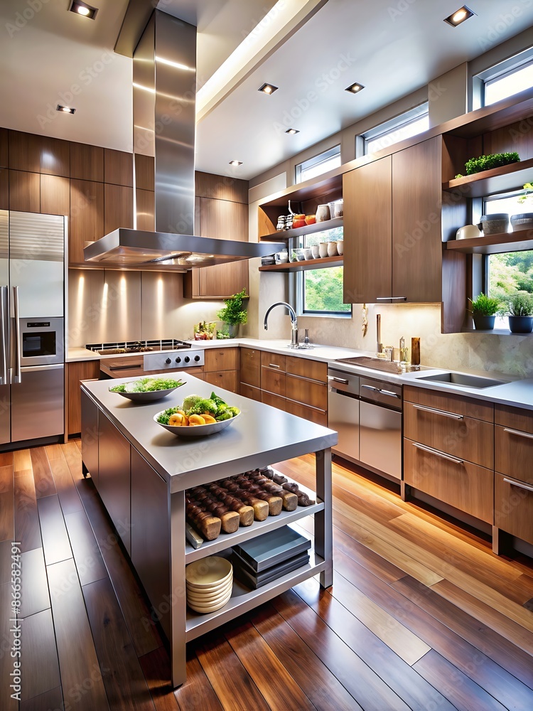 Chef's Dream Kitchen with Professional-Grade Stovetop and Walk-In Pantry Chef's Dream Kitchen with Professional-Grade Stovetop and Walk-In Pantry