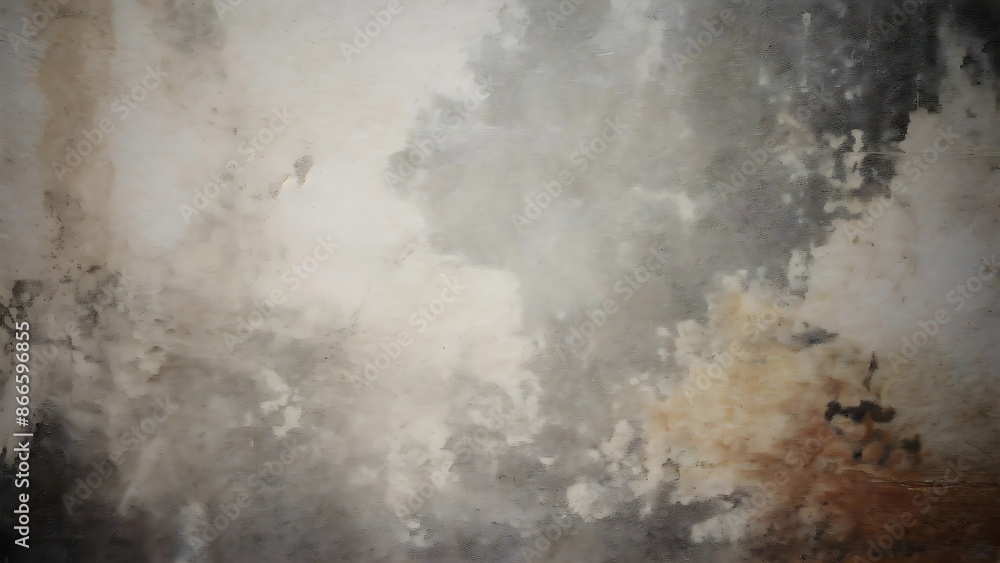 Obraz premium Abstract smoke background with white, grey, and brown color. Perfect for a dramatic or atmospheric background.