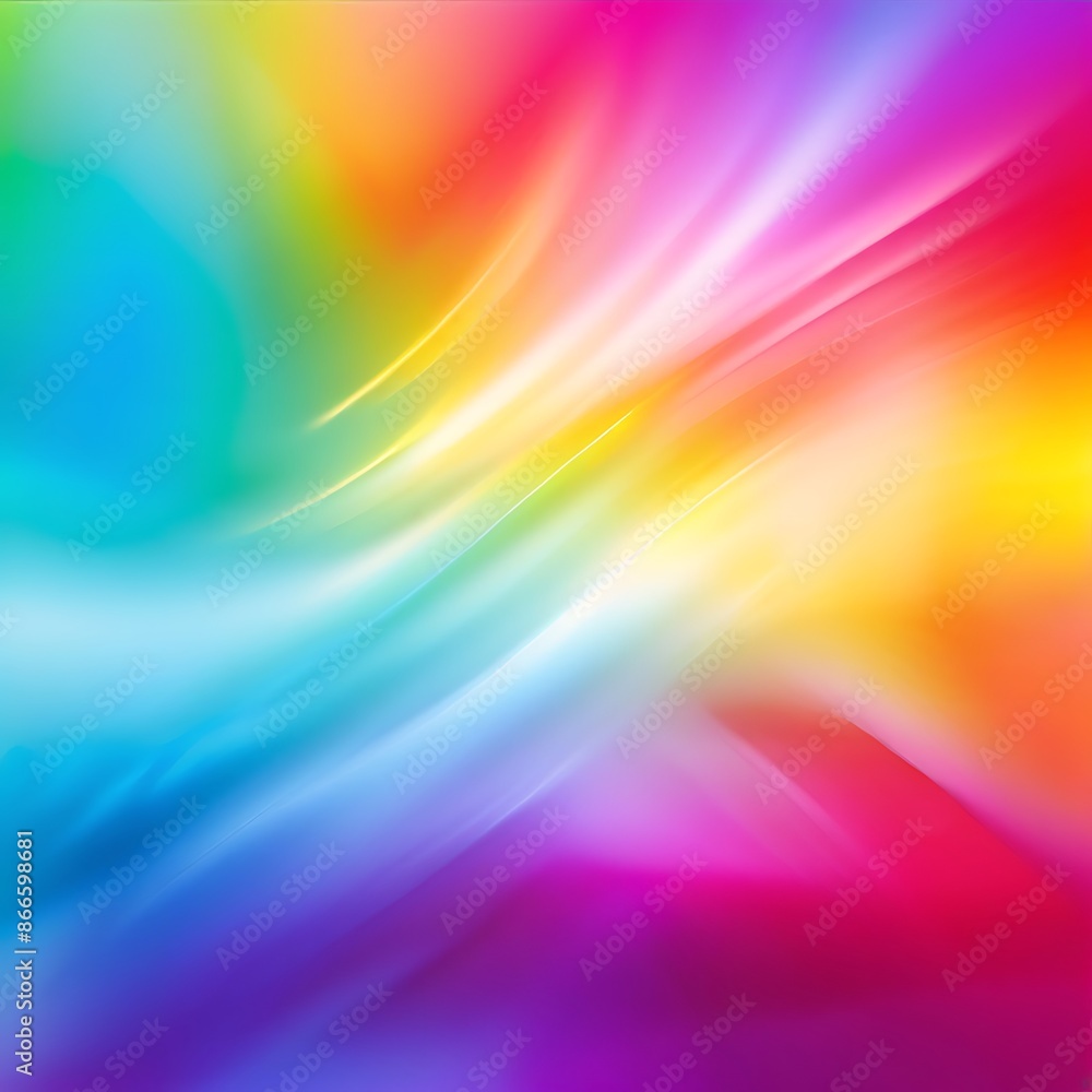 Obraz premium Abstract rainbow colored background with a rainbow pattern.
