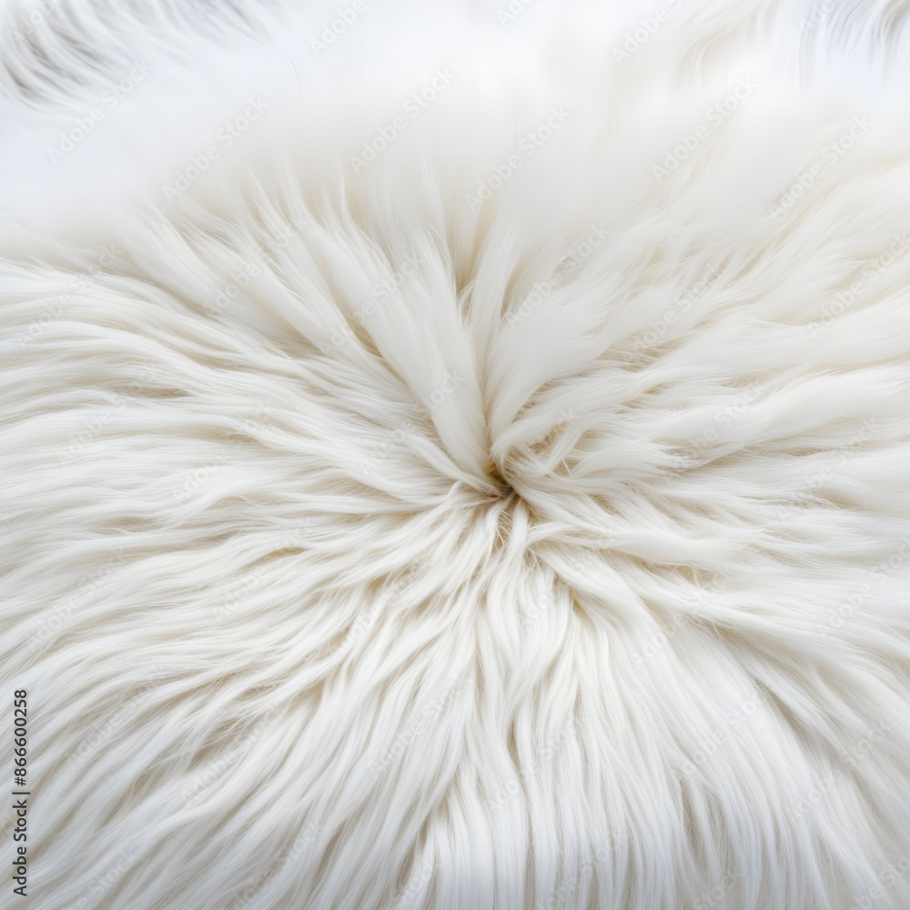 Fototapeta premium fluffy fur wool