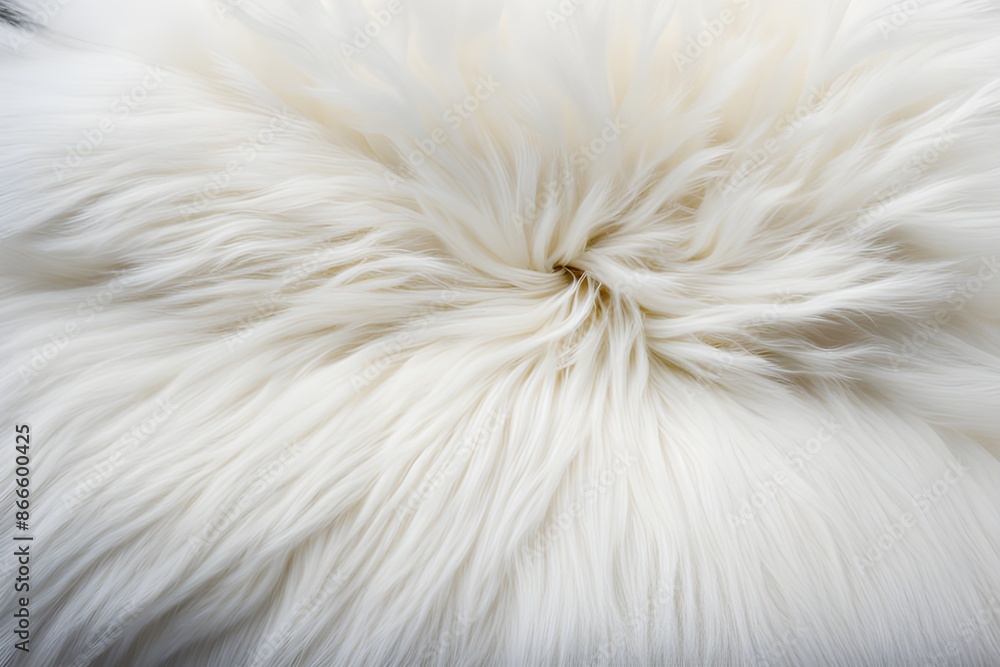 Fototapeta premium fluffy fur wool