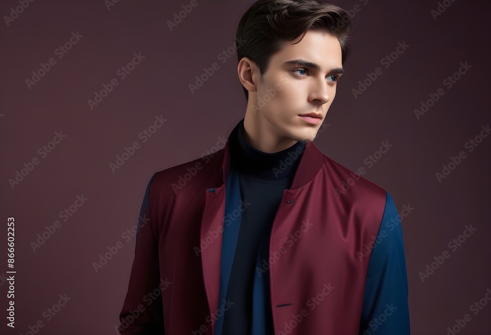 Man in suit on clean background Man in suit on clean background