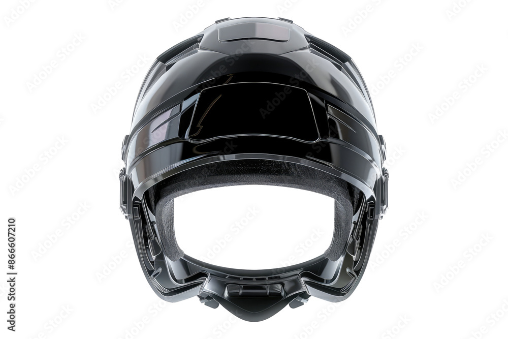 Fototapeta premium Hard hat protective isolated on transparent background