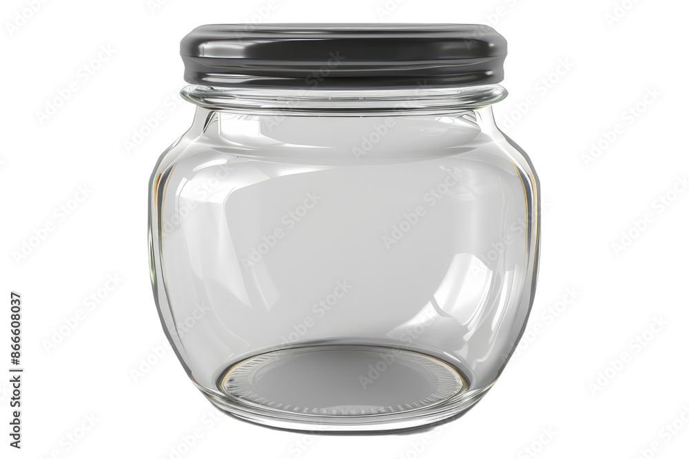 Jar for canning isolated on transparent background Jar for canning isolated on transparent background