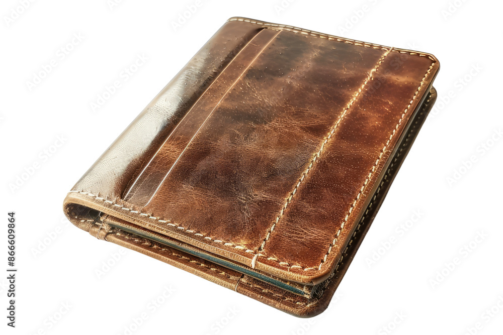 Men's Wallet isolated on white background Men's Wallet isolated on white background