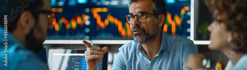 Traders Discussing Gold Mar...
