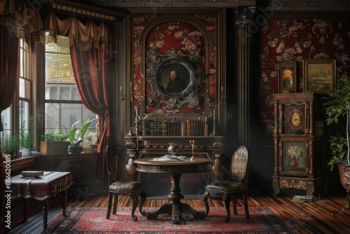 Victorian interior design © rzrstudio