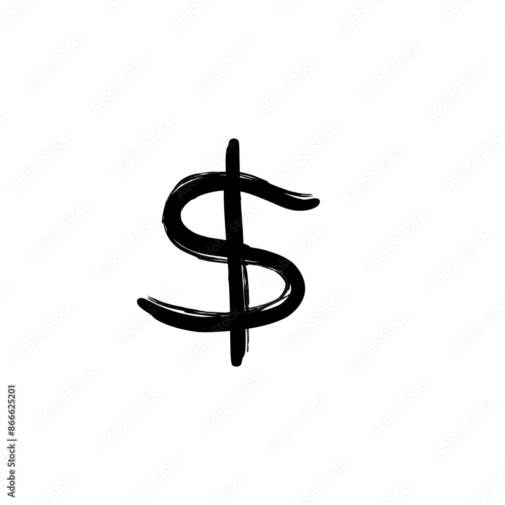 grunge Dollar sign grunge Dollar sign