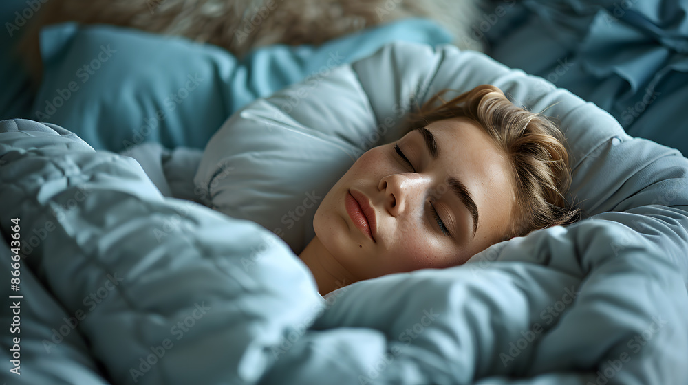 portrait of a woman in bed portrait of a woman in bed