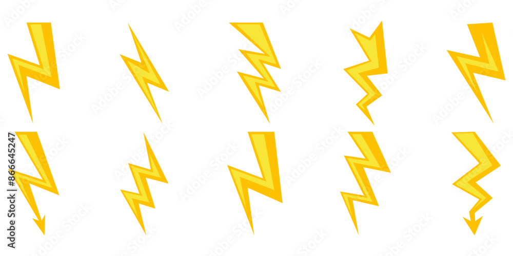 Lightning Bolt Illustration Lightning Bolt Illustration