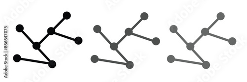 Connection icon vector. Glabal network connect icon. Simple design on white background.