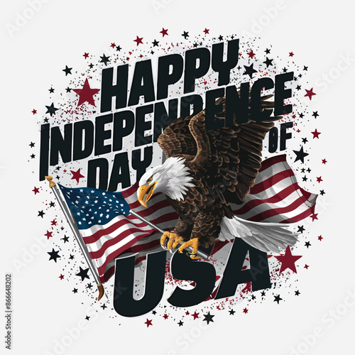 4th july usa independence day t-shirt design.