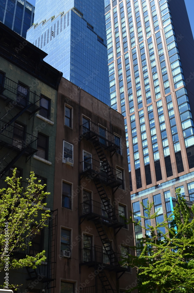 Nowy Jork, Manhattan, wysokie budynki