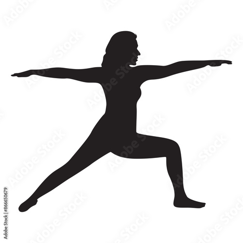 Female Yoga Silhouette