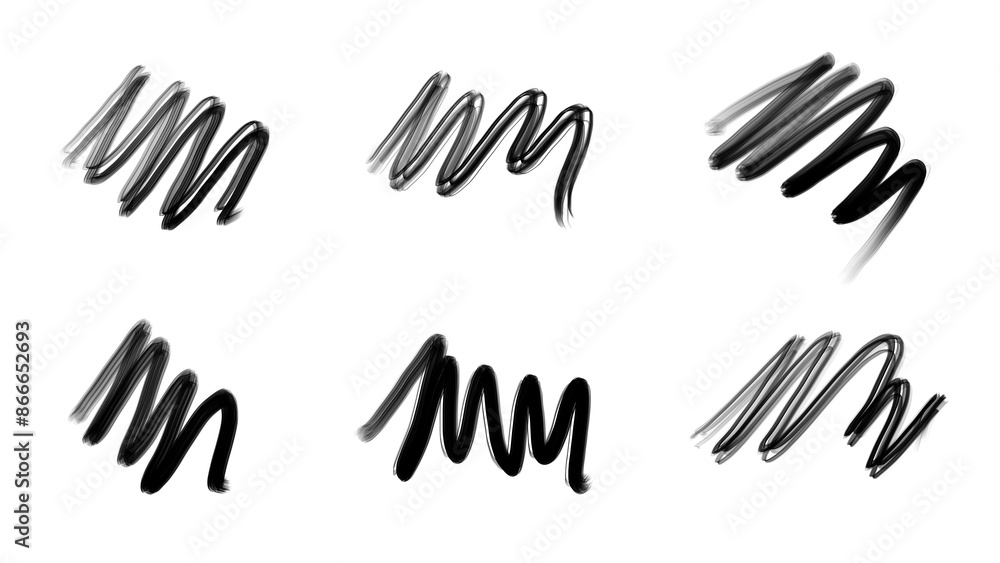 set of scribbles transparent png set of scribbles transparent png