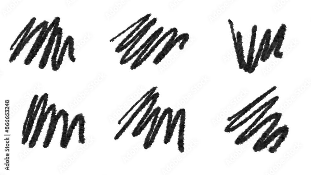 set of scribbles transparent png set of scribbles transparent png