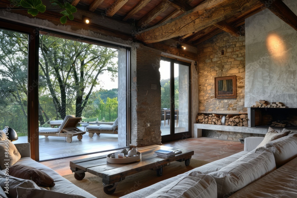 Real Estate, Villa, Vacation home, Living room, Interior, Italy Real Estate, Villa, Vacation home, Living room, Interior, Italy