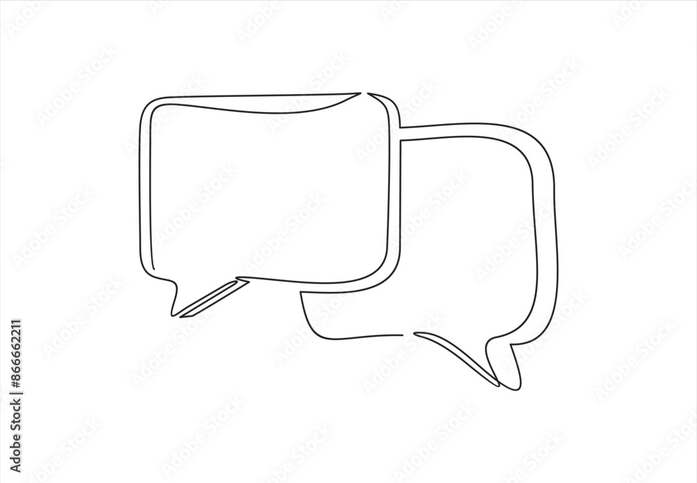 Fototapeta premium speech bubble speech