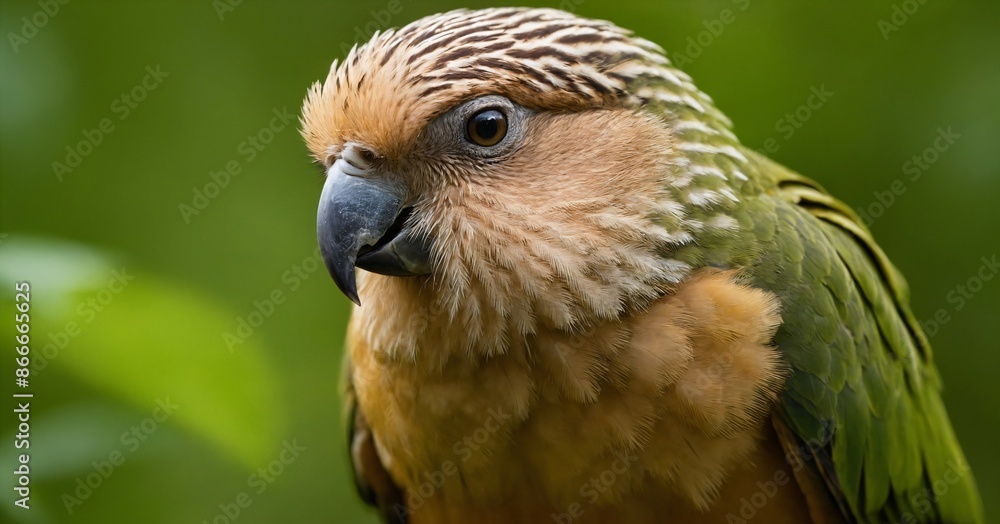 Kakapo is a flightless parrot native to New Zealand Kakapo is a flightless parrot native to New Zealand