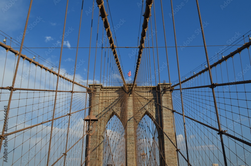 Obraz premium Most Brookliński, Nowy Jork