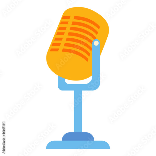 Microphone Illustration