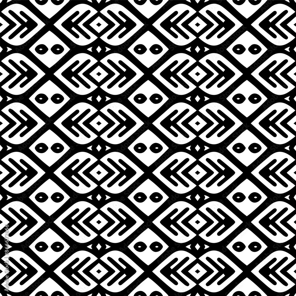 Vector monochrome pattern, Abstract texture for fabric print, card, table cloth, furniture, banner, cover, invitation, decoration, wrapping.seamless repeating pattern.Black and white background. Vector monochrome pattern, Abstract texture for fabric print, card, table cloth, furniture, banner, cover, invitation, decoration, wrapping.seamless repeating pattern.Black and white background.