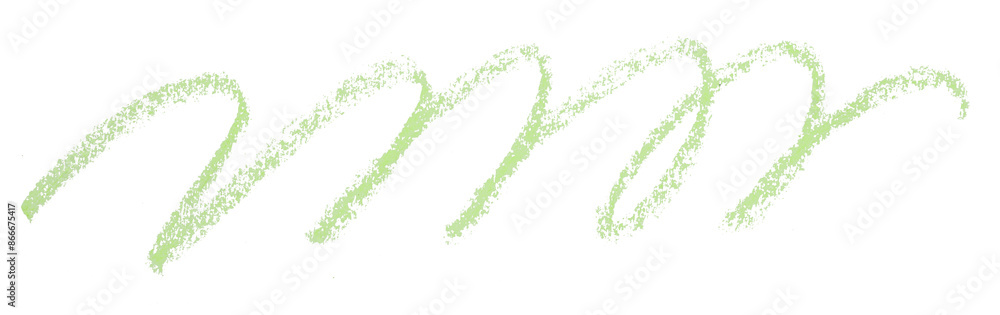 Green pencil strokes isolated on transparent background. Green pencil strokes isolated on transparent background.