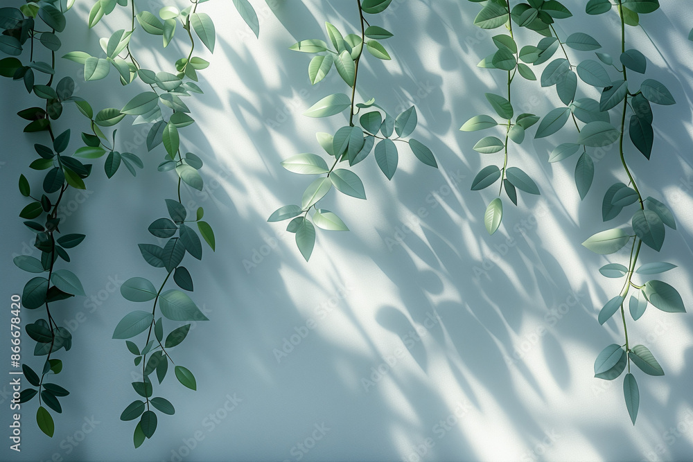 green leaves on a wall background green leaves on a wall background